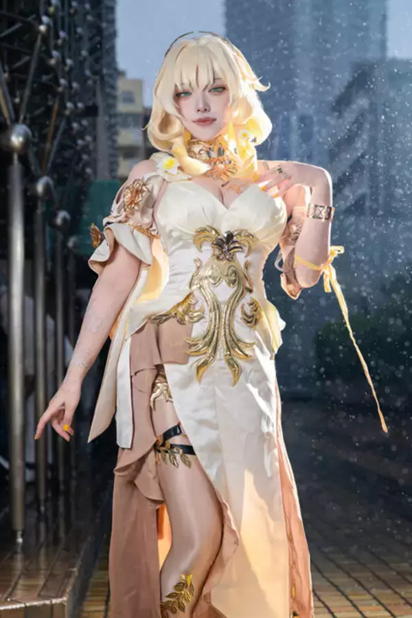 「【コスプレ】美女レイヤーたちが作り出す幻想的な世界観にうっとり！『崩スタ』随一の人気ペア「アグライア＆サフェル」の絆が尊い【写真14枚】」の画像