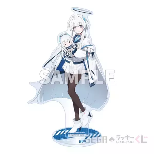 「『ブルアカ』オンラインくじが発売！ユウカ、ノア、コユキの描きおこしイラストグッズを展開ーアスナら5名が登場する第2弾も発表」の画像