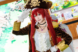 【コスプレ】海賊とメイドのどちらがお好きですか？Xフォロワー約100万の中国美女が『キノコ伝説』ブースで圧倒的美貌をみせる【写真9枚】