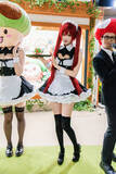 「【コスプレ】海賊とメイドのどちらがお好きですか？Xフォロワー約100万の中国美女が『キノコ伝説』ブースで圧倒的美貌をみせる【写真9枚】」の画像8