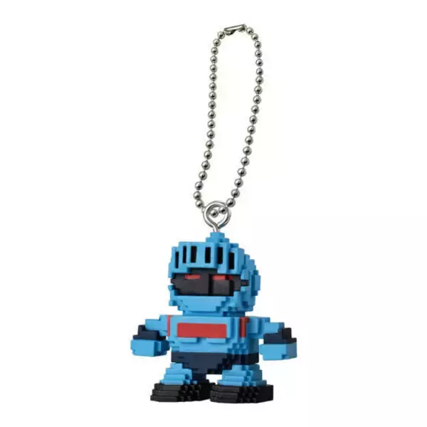 「「キン肉マン」ロビンマスク、テリーマンなど超人6人がドットにデフォルメ！カバンなどに付けても楽しめるボリューム感」の画像