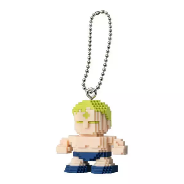 「「キン肉マン」ロビンマスク、テリーマンなど超人6人がドットにデフォルメ！カバンなどに付けても楽しめるボリューム感」の画像