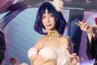 【コスプレ】透き通るような美肌に自信あり！真冬に脅威の水着で魅せつけた『アズレン』ローマの台湾美女レイヤー【台北ゲームショウ2026】