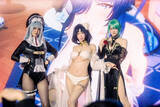 「【コスプレ】透き通るような美肌に自信あり！真冬に脅威の水着で魅せつけた『アズレン』ローマの台湾美女レイヤー【台北ゲームショウ2026】」の画像2