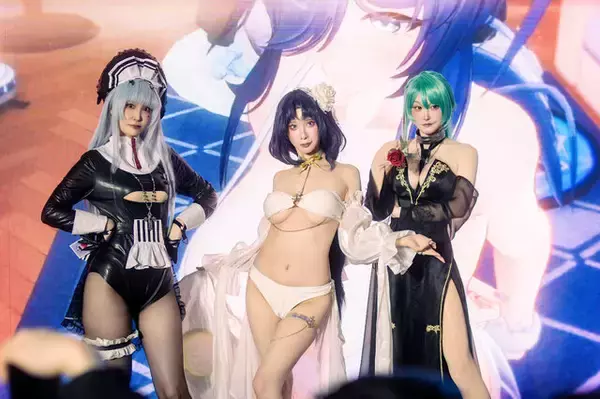 「【コスプレ】透き通るような美肌に自信あり！真冬に脅威の水着で魅せつけた『アズレン』ローマの台湾美女レイヤー【台北ゲームショウ2026】」の画像