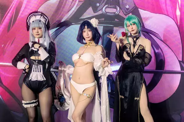 「【コスプレ】透き通るような美肌に自信あり！真冬に脅威の水着で魅せつけた『アズレン』ローマの台湾美女レイヤー【台北ゲームショウ2026】」の画像