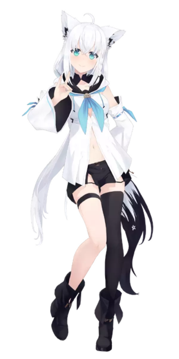 「ホロライブ・白上フブキが海外イベント企画「hololive Meet」のアンバサダーに就任！海外ライバー含む5名のキービジュアルも公開」の画像