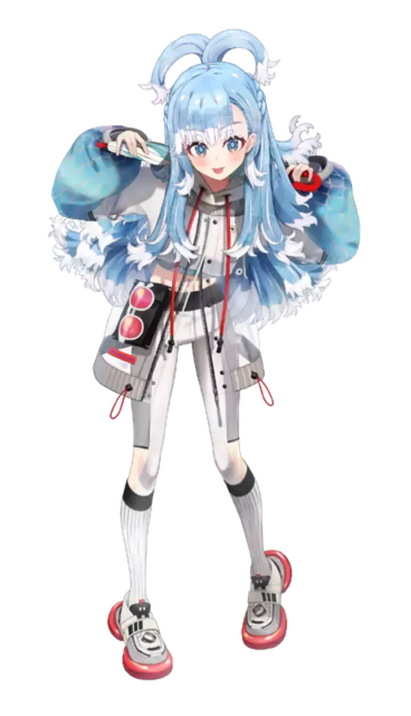 「ホロライブ・白上フブキが海外イベント企画「hololive Meet」のアンバサダーに就任！海外ライバー含む5名のキービジュアルも公開」の画像