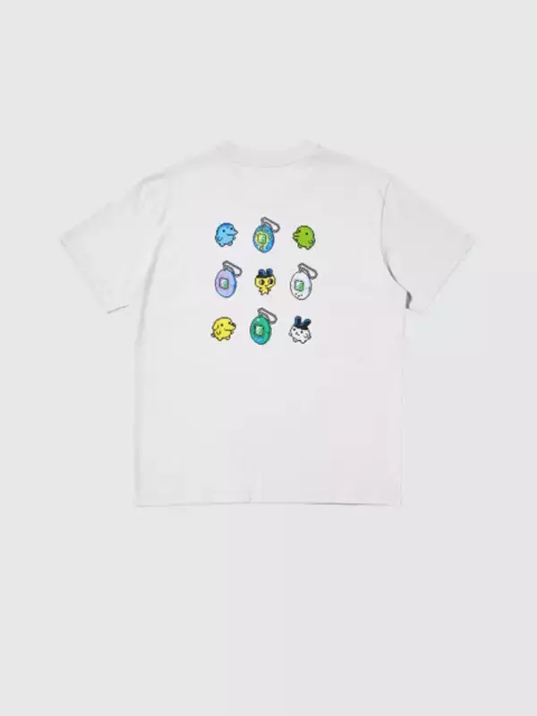 「ユニクロ「たまごっち」のUTコレクションが可愛い！ピクセルアートな「まめっち」や「くちぱっち」たちをデザイン」の画像