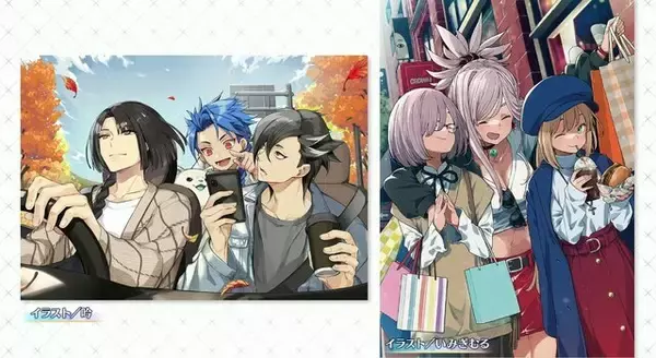 「『FGO』「以蔵」や「カルナ」、「カーマ」の描き下ろしイラストが！ クリアファイルがもらえるローソンキャンペーン発表」の画像