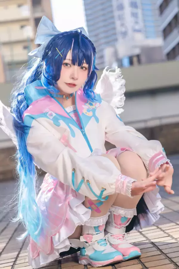「【コスプレ】心はいつでも新人VTuber！「天宮こころ」のほわほわな空気感に癒される人が続出【写真8枚】」の画像