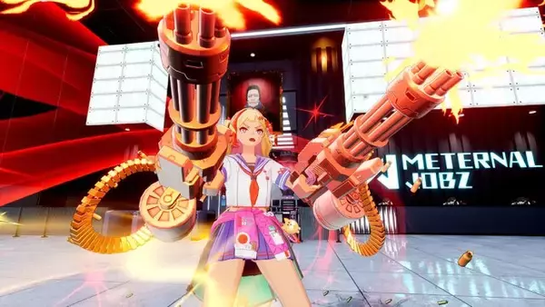 「オフィスを「ぶっ壊したい」社会人よ、『ゼンシンマシンガール』に集え！D3Pらしさがたっぷり感じられる“爽快＆破壊ACT”を試遊プレイ【TGS2025】」の画像