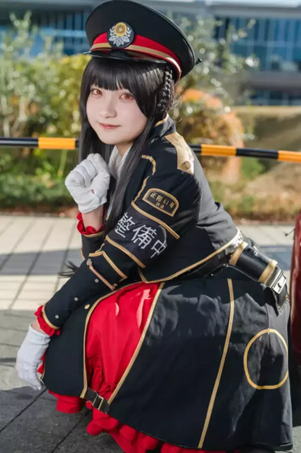 「【コスプレ】国鉄8620形蒸気機関車をイメージしたクラシカルな衣装が似合う！『レヱル・ロマネスク』ハチロクが凛とした美貌で魅せる【写真8枚】」の画像