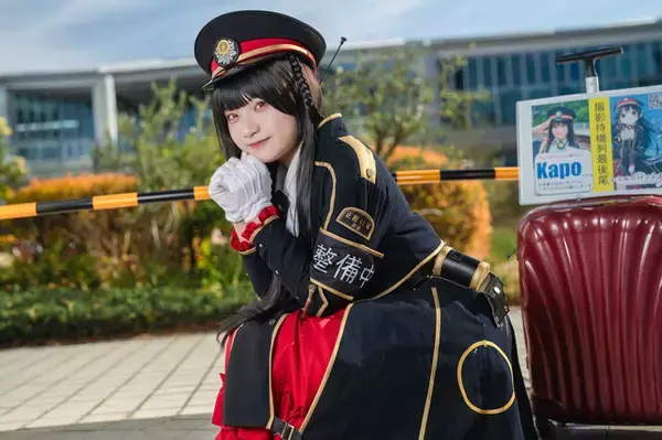 「【コスプレ】国鉄8620形蒸気機関車をイメージしたクラシカルな衣装が似合う！『レヱル・ロマネスク』ハチロクが凛とした美貌で魅せる【写真8枚】」の画像