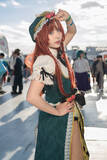 「【コスプレ】チャイナドレスから伸びる美脚がダイナミック！『東方』紅美鈴の美女レイヤーがカッコ良すぎた【写真9枚】」の画像5