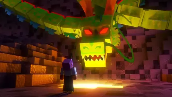「『マイクラ』×『ドラゴンボール』がコラボ！四星球までカックカク、「建物や地形が壊されそう」などファンのワクワクが止まらない」の画像