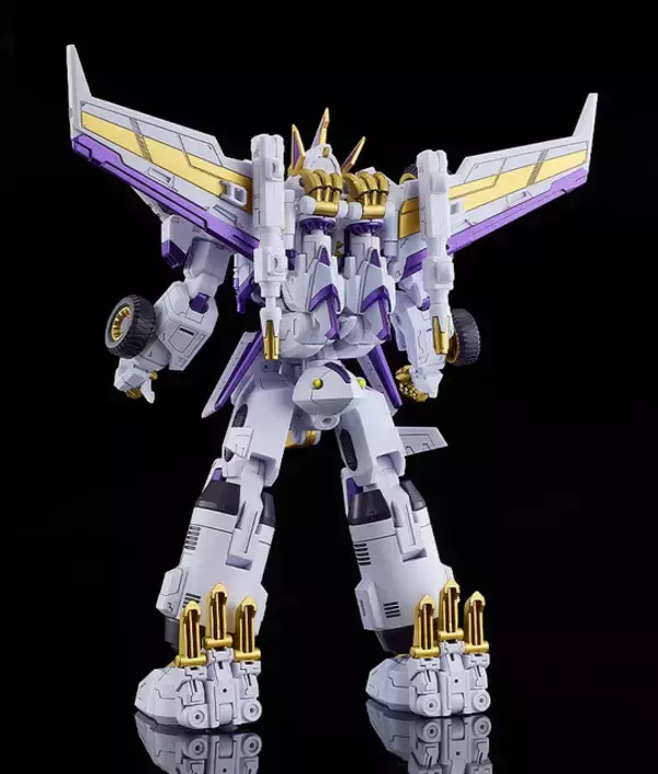 「『スパロボY』白いダイナゼノン「ダイナゼノンリライブ」プラモが眩い！通常/第2形態を選択して組み立て可能」の画像