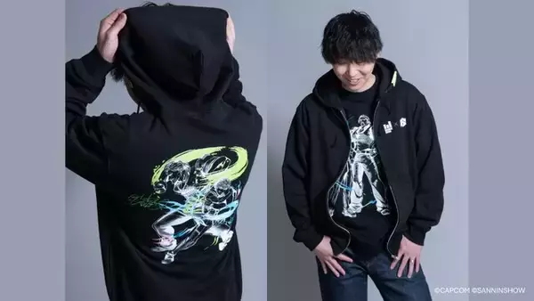 「人気実況者「ドンピシャ」と『スト6』ガイルが共闘！スペシャルコラボとしてブルゾン、パーカーなどが予約販売」の画像