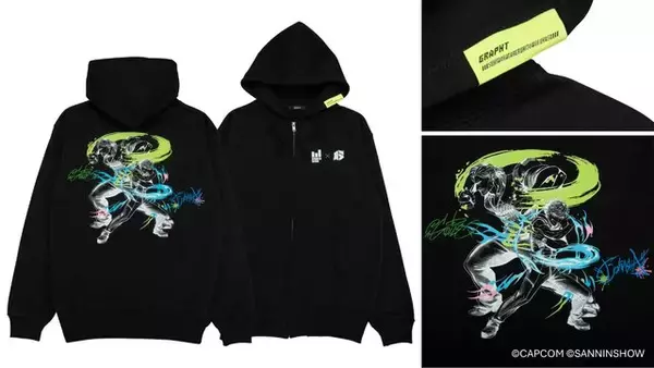 「人気実況者「ドンピシャ」と『スト6』ガイルが共闘！スペシャルコラボとしてブルゾン、パーカーなどが予約販売」の画像