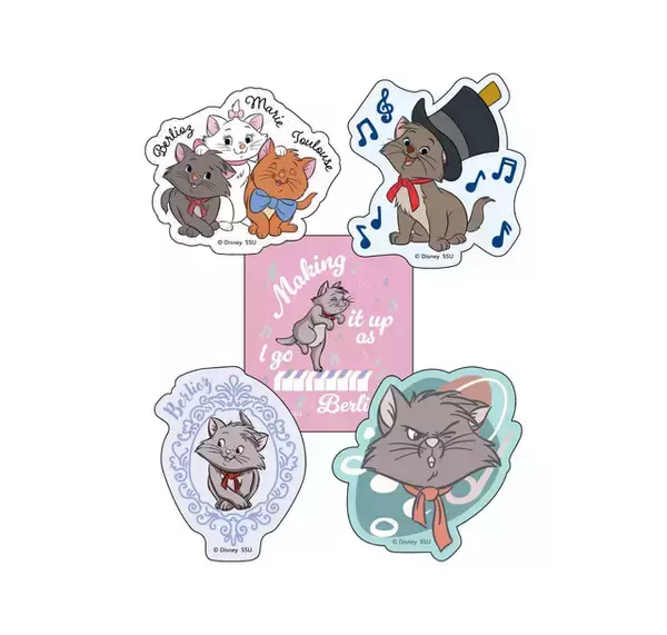 「「ディズニー」の猫たちがHappyくじに大集合！目玉のマリー BIGぬいぐるほか、特別描き起こしデザイングッズを展開」の画像