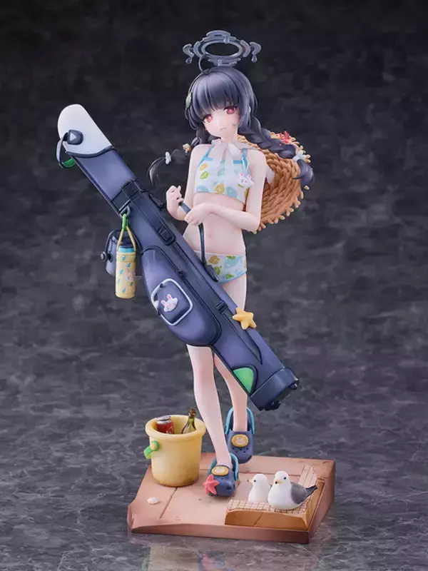 「『ブルーアーカイブ』より「ミユ（水着）」フィギュアが予約受付開始！麦わら帽子の編み込みや小物類も忠実に再現」の画像