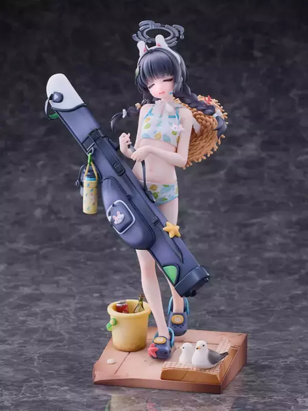 「『ブルーアーカイブ』より「ミユ（水着）」フィギュアが予約受付開始！麦わら帽子の編み込みや小物類も忠実に再現」の画像