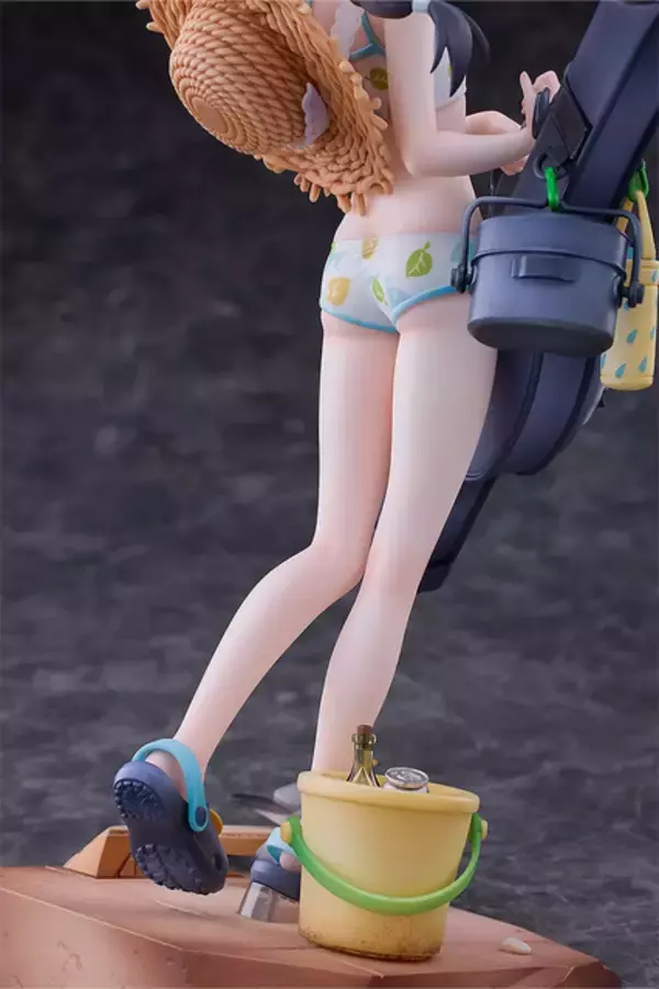 「『ブルーアーカイブ』より「ミユ（水着）」フィギュアが予約受付開始！麦わら帽子の編み込みや小物類も忠実に再現」の画像