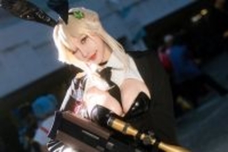 【コスプレ】抜群のスタイルで魅せる『NIKKE』バニーガールがかっこいい！編みタイツ&ハイヒールで映える美脚に目を奪われる【写真8枚】