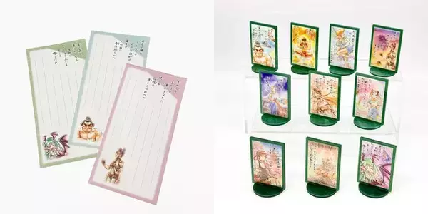 「カプコンの格ゲーキャラが「百人一首」に！まさかの百首すべてが“新規描き下ろし”―イラストを使用したアクリルチャームなど関連グッズも販売」の画像