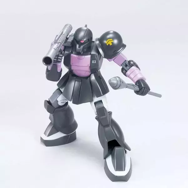 「ガンプラ「HG ザクI 黒い三連星仕様」がプレバンで再販！肩部バズーカラック、ナックルシールドなど特徴的な装備も付属」の画像