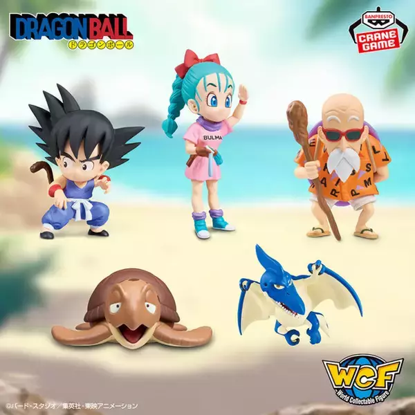「ドラゴンボール」少年期編の孫悟空やブルマ含むフィギュア全5種がプライズ展開！闘いに向かう勇ましい姿のブロリーも