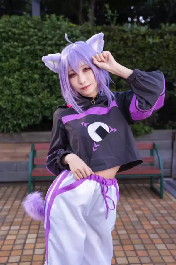 「【コスプレ】 「もぐもぐ～おかゆ～！」猫又おかゆのおっとり可愛さに癒される！人気レイヤー・月野のあ【写真8枚】」の画像