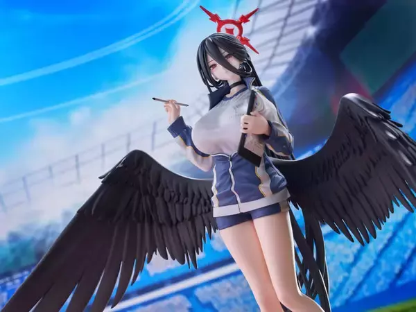 「とにかく、デカい…！『ブルアカ』晄輪大祭にて実装された体操服姿の「ハスミ」が何もかも“大きすぎる”フィギュアで登場」の画像