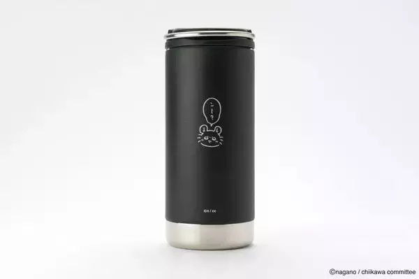 「フ!!「ちいかわ」ピースサインが眩しい！落ち着いた色味のコラボ保温・保冷ボトル」の画像