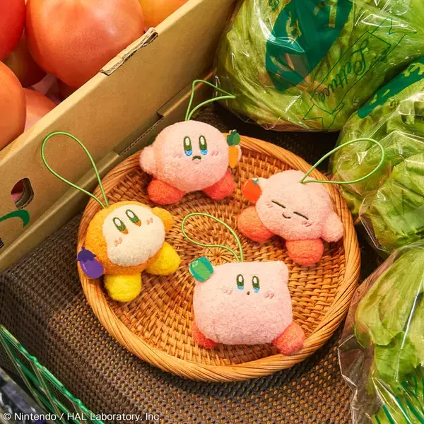 「カービィたちが新鮮なやさいをお届け！動くデジタルクロックやくじなどを展開する『星のカービィ』キャンペーンが「ナムコ」にて実施」の画像