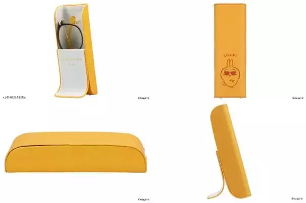 「メガネフレームが“さすまた”に！？「ちいかわ」×「Zoff」コラボ第3弾にハチワレやくりまんじゅうモチーフなど全7種展開、ダイカットクロスとケースも」の画像