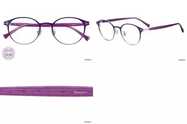 「メガネフレームが“さすまた”に！？「ちいかわ」×「Zoff」コラボ第3弾にハチワレやくりまんじゅうモチーフなど全7種展開、ダイカットクロスとケースも」の画像