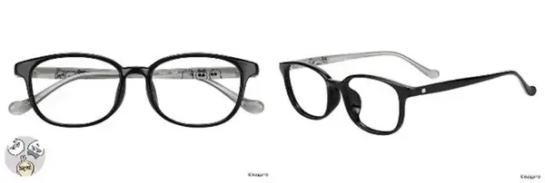 「メガネフレームが“さすまた”に！？「ちいかわ」×「Zoff」コラボ第3弾にハチワレやくりまんじゅうモチーフなど全7種展開、ダイカットクロスとケースも」の画像