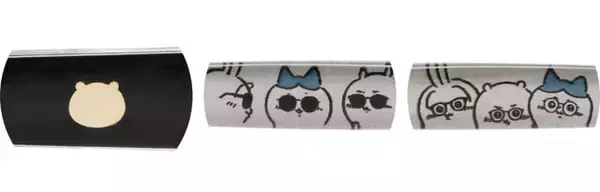 「メガネフレームが“さすまた”に！？「ちいかわ」×「Zoff」コラボ第3弾にハチワレやくりまんじゅうモチーフなど全7種展開、ダイカットクロスとケースも」の画像