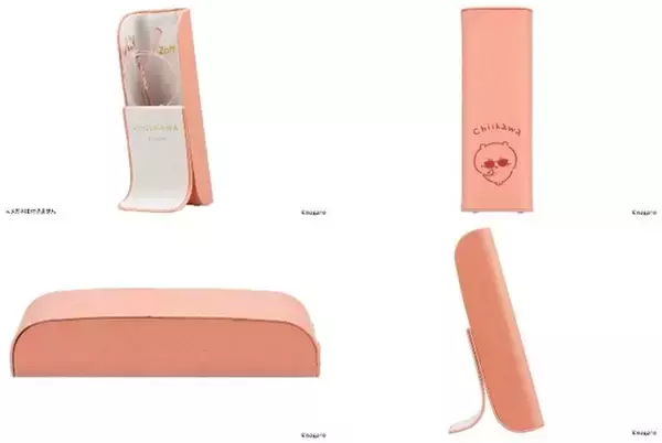 「メガネフレームが“さすまた”に！？「ちいかわ」×「Zoff」コラボ第3弾にハチワレやくりまんじゅうモチーフなど全7種展開、ダイカットクロスとケースも」の画像