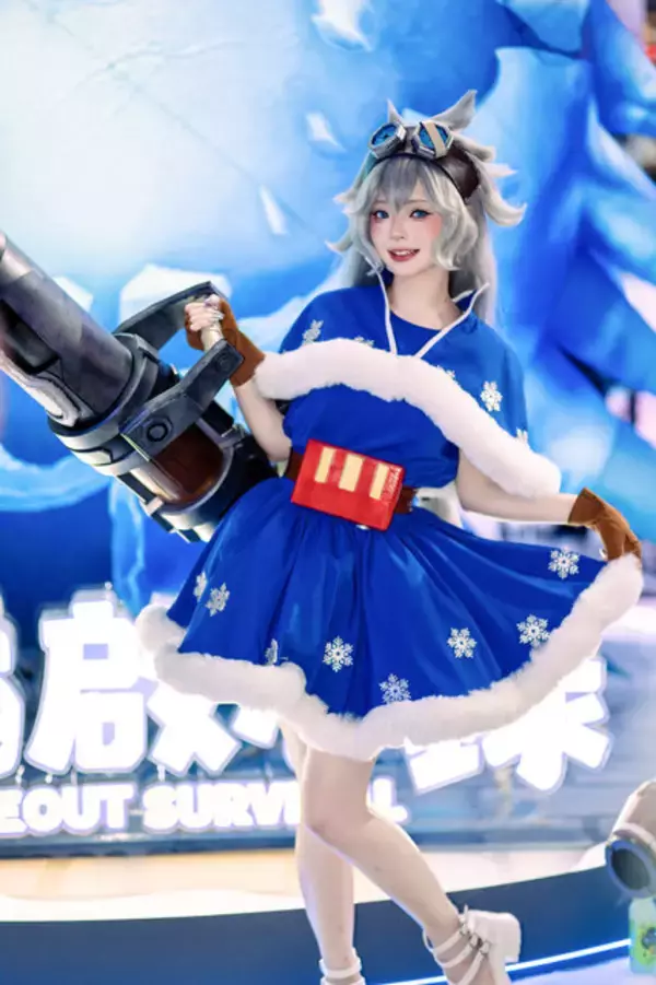 「【コスプレ】台湾屈指の人気レイヤーの透明感に心奪われそう！ミニ丈ワンピの『ホワサバ』ジャスミンが可愛すぎた【台北ゲームショウ2026】」の画像