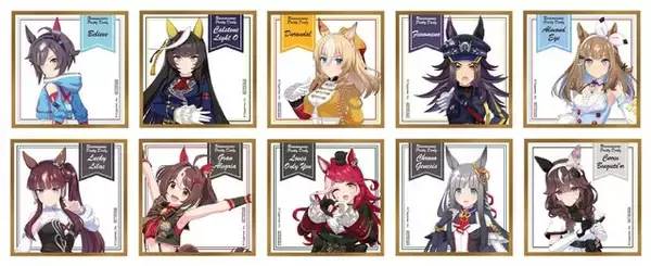 「『ウマ娘』“ペインタースタイル”衣装の新規描き起こし！全国4都市でポップストア開催、ごくらく♪ミホノブルボンの風呂桶などのグッズ販売も」の画像