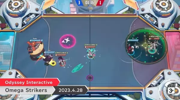 3vs3の対戦アクション『オメガストライカーズ』がスイッチにも上陸！ 4月28日に配信開始【Nintendo Direct 2023.2.9】