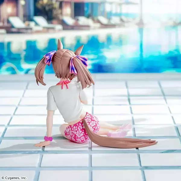 「夏の雰囲気満載！『ウマ娘』スマートファルコンとコパノリッキーが、1.5周年楽曲「Gaze on Me!」ライブ衣装でプライズフィギュア化」の画像