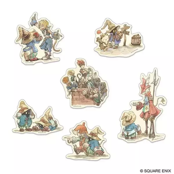 「『FF9』絵皿として飾れるガラスプレートは全4種！各種商品が予約受付中―トートバッグやB6サイズノートなど、日常で使えるアイテムも」の画像