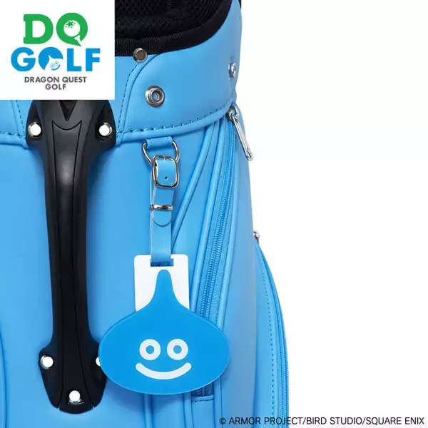 「『ドラクエ』ゴルフ用品がイイ味出してる！インパクト抜群のスライムキャディバッグほか、楽しいデザインがラインナップ」の画像