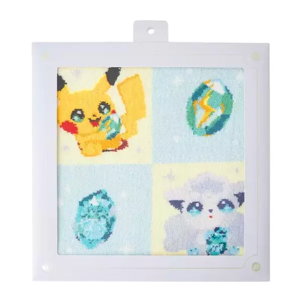 「『ポケモン』新作タオルが豊富なデザイン！ダイカットの「チルタリス」や、折りたたむと「オタチ&オオタチ」がハグするハンドタオルなど全24種」の画像