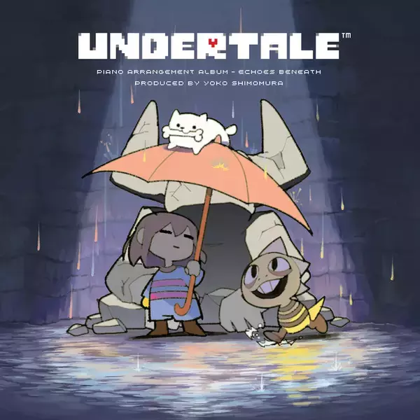 『UNDERTALE』×スクエニコラボ第2弾！下村陽子氏プロデュースのピアノアレンジアルバム、『FF』『ニーア』Tシャツなどが発売決定