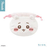 「ちいかわたちの“お顔”が巾着に！ふわふわ手触りなカプセルトイ「おかお巾着」全4種がどれも可愛い」の画像1