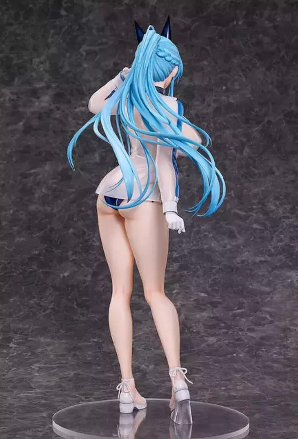 「なんという透け透け感…！『勝利の女神：NIKKE』から「ヘルム」が水着姿でフィギュア化―透明素材をフル活用した逸品」の画像